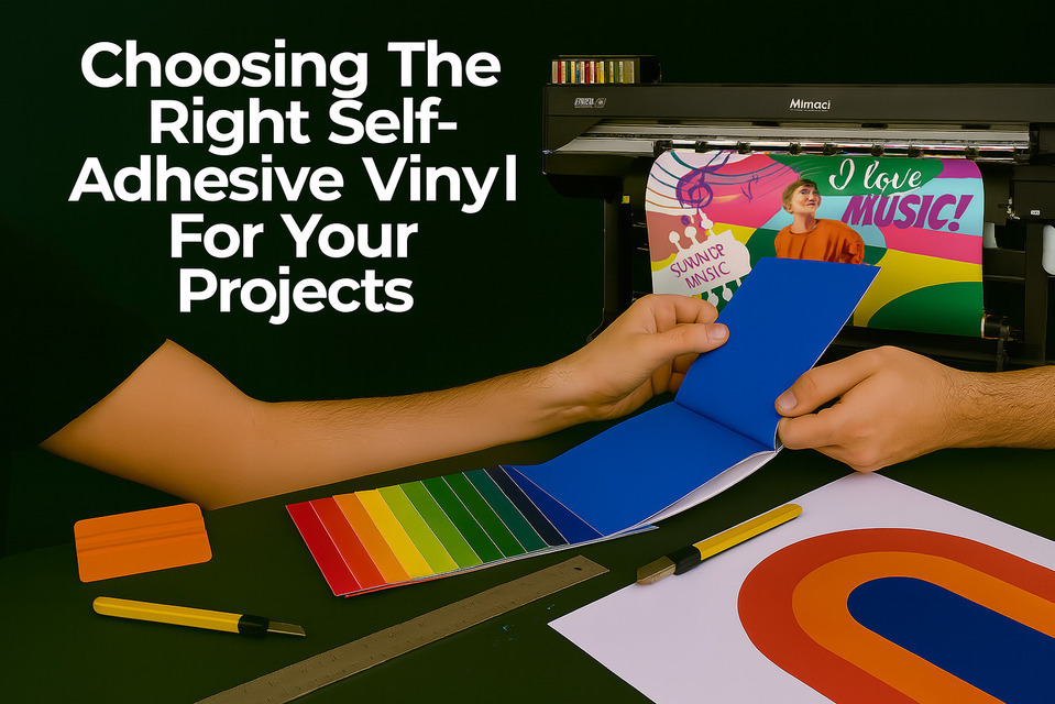 Choosing The Right Self-Adhesive Vinyl For Your Projects