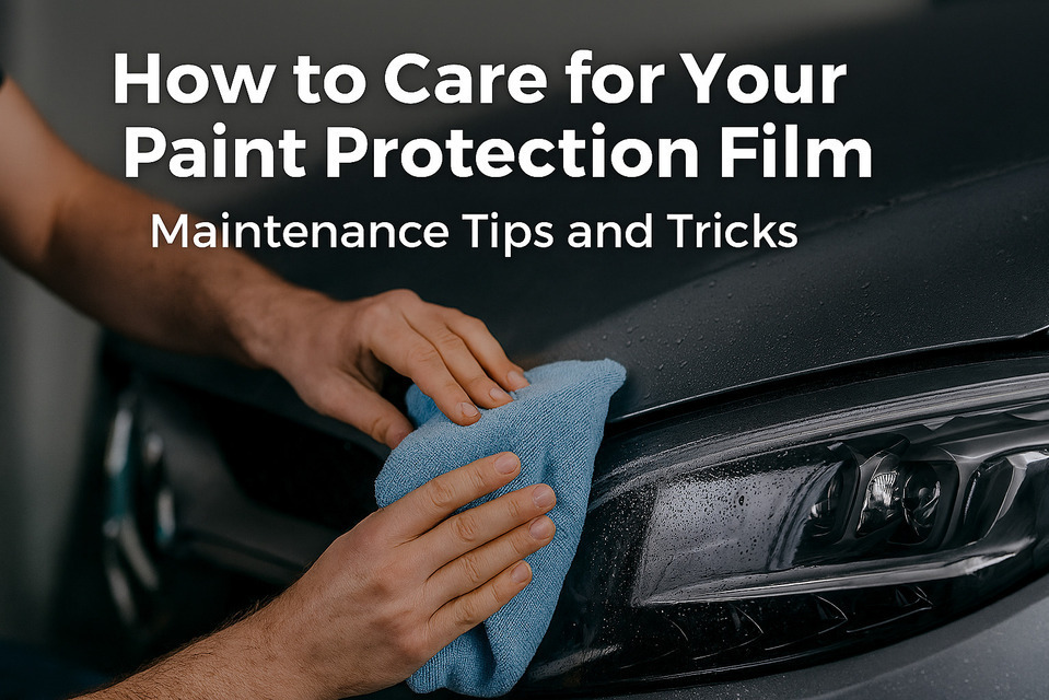 How to Care for Your Paint Protection Film Maintenance Tips and Tricks