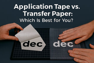 Application Tape Vs. Transfer Paper: Which Is Best For You?